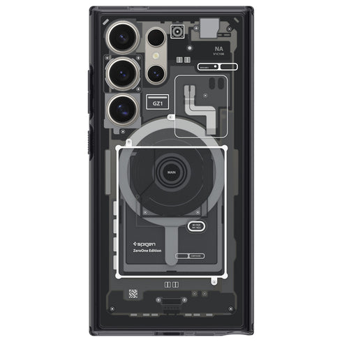 מגן Spigen ל-Galaxy S24 Ultra – Ultra Hybrid Metal Ring (MagFit)